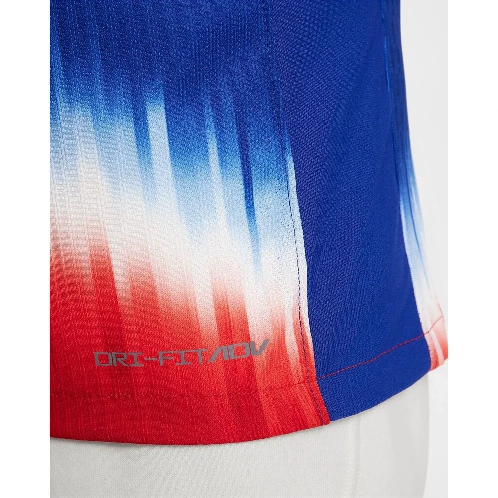 Nike 2024 USWNT 4-Star USA Adv Knit Away Soccer Jersey FJ1526-418 Kids Medium